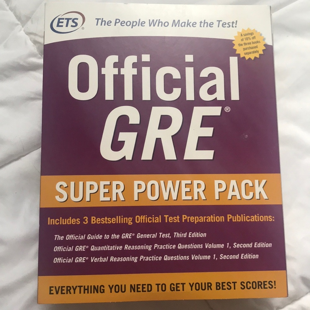 Official GRE Super Power Pack: ETS